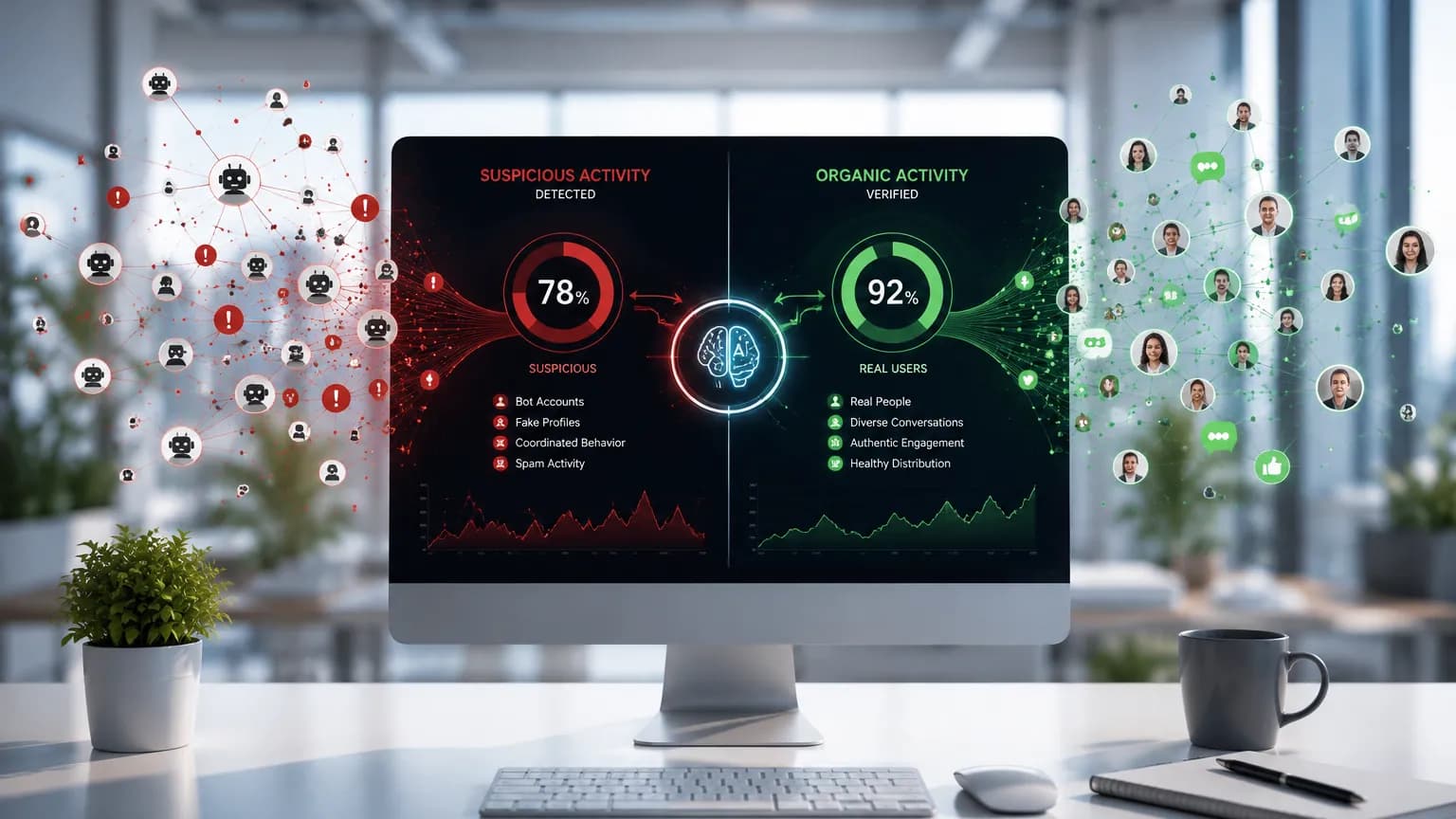 Bot and Fake Engagement Analysis: How Real Public Opinion Is Told Apart