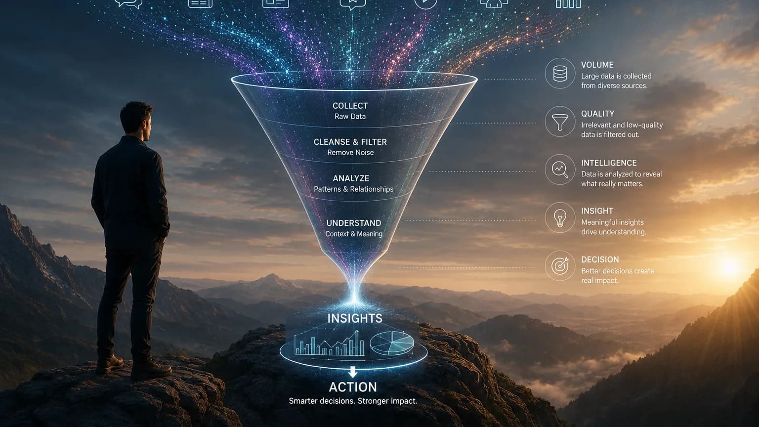 What Is Data Intelligence? Turning Data into Knowledge and Knowledge into Decisions